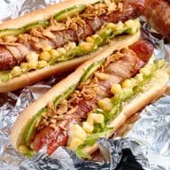 Hotdog bei Maroc Grill Hürth