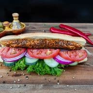 Keftaspieß-Baguette bei Maroc Grill Hürth