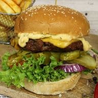 Cheeseburger bei Maroc Grill Hürth